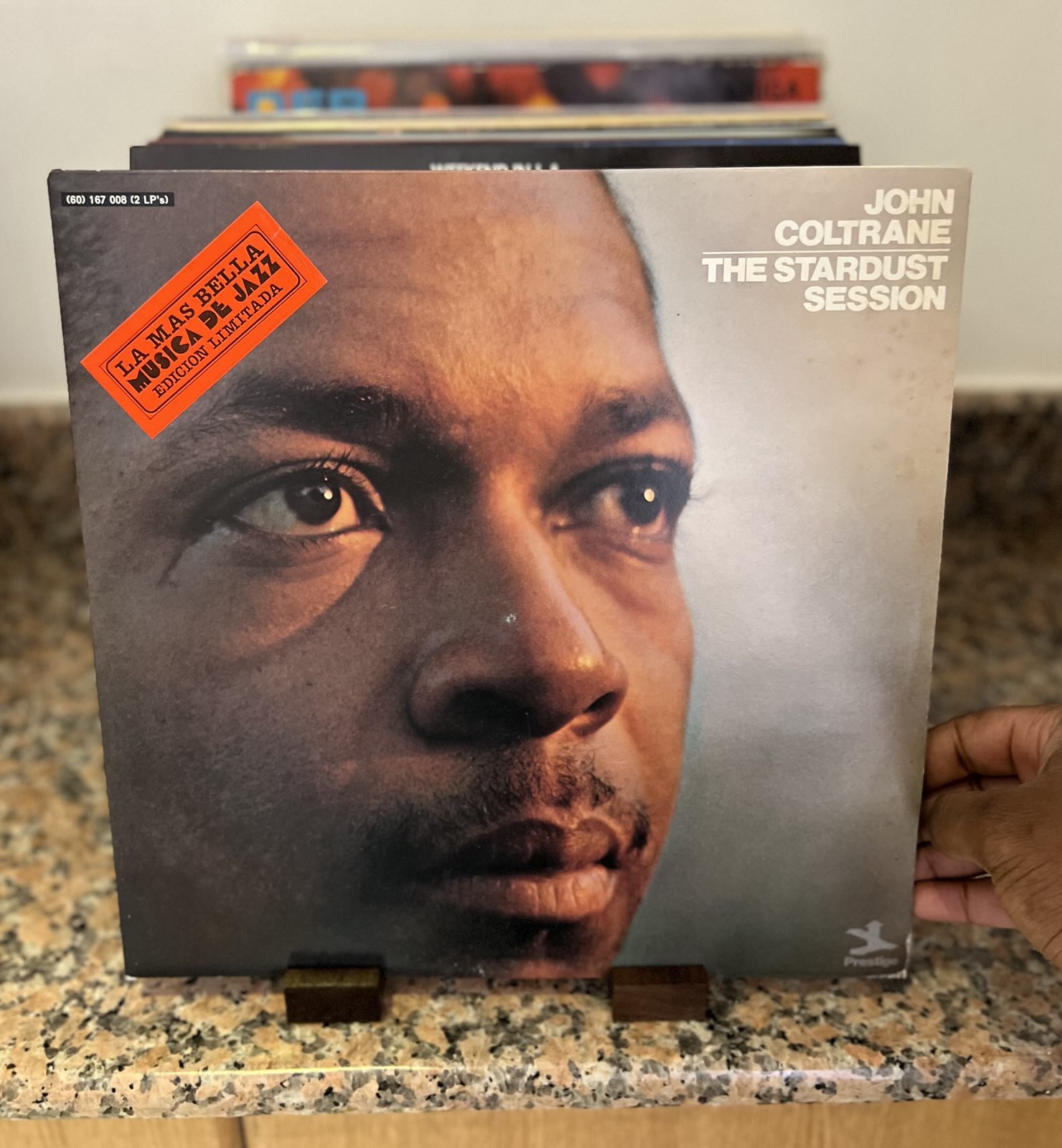 Cover of The Stardust Session by John Coltrane