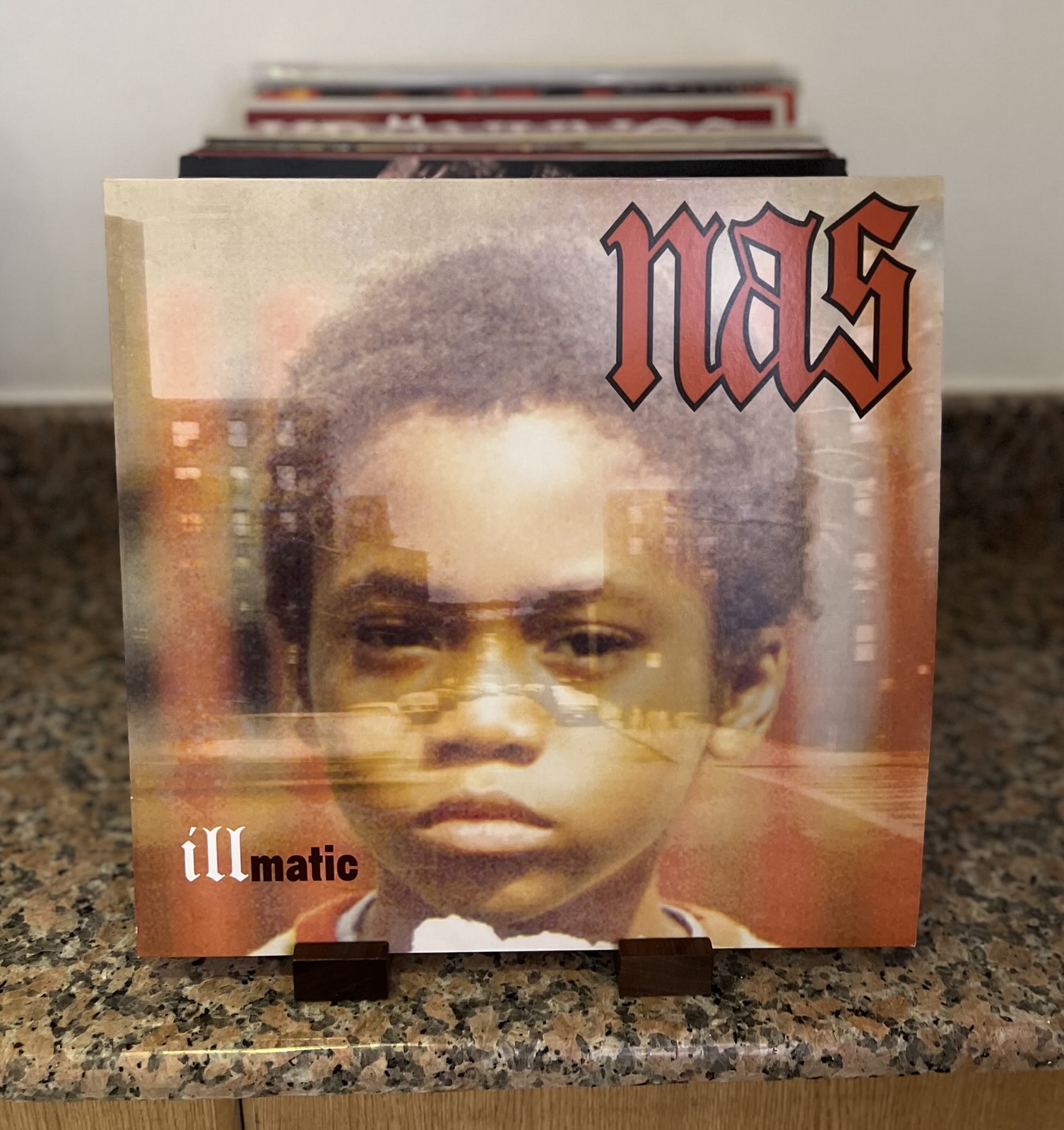 Cover of Illmatic by Nas
