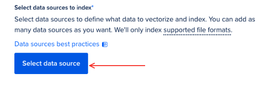 Data Source Selection