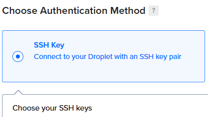 SSH Key Setup
