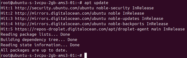 Confirm Updates Complete