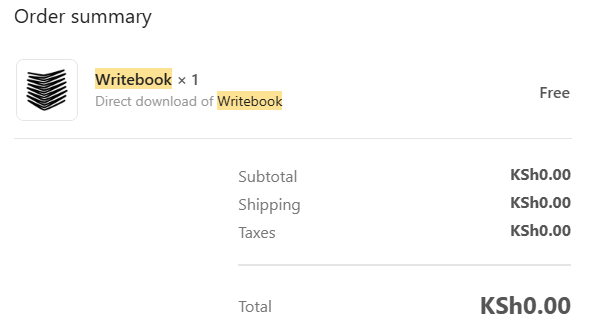 Confirmation Email Receipt