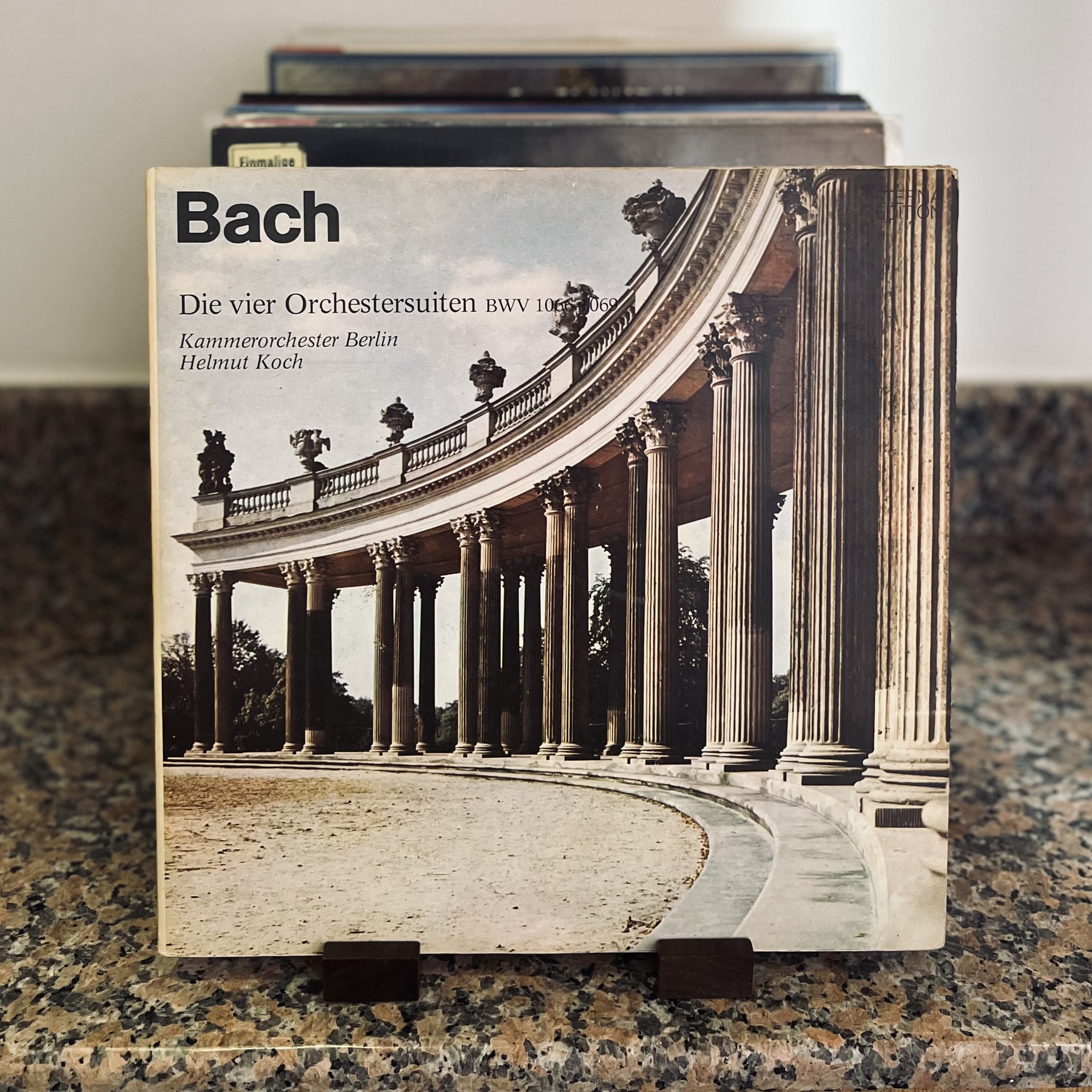 Front for Die vier Orchestersuiten BWV 1066-1069