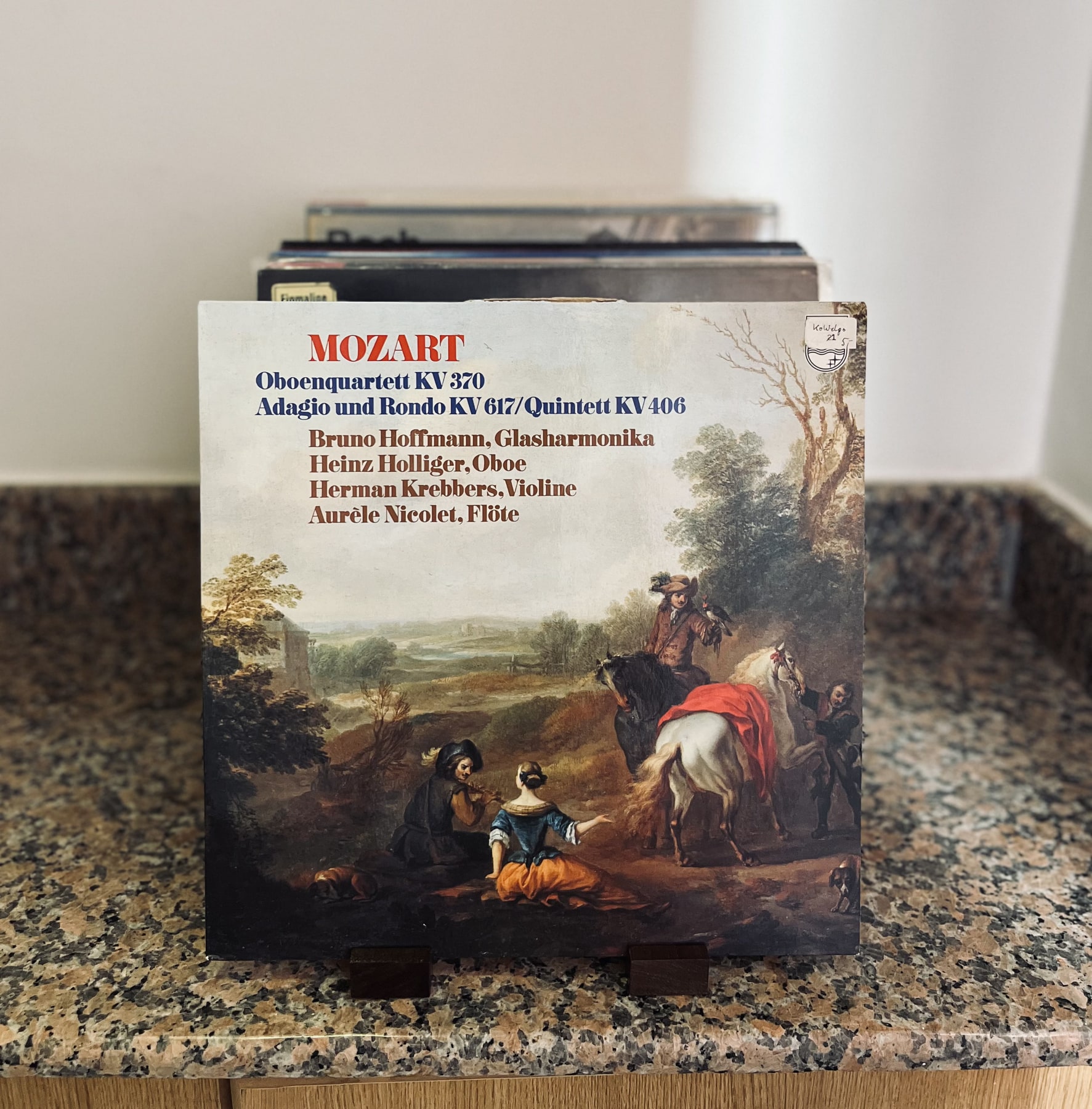 Front for Oboenquartett KV 370 / Adagio und Rondo KV 617 / Quintett KV 406