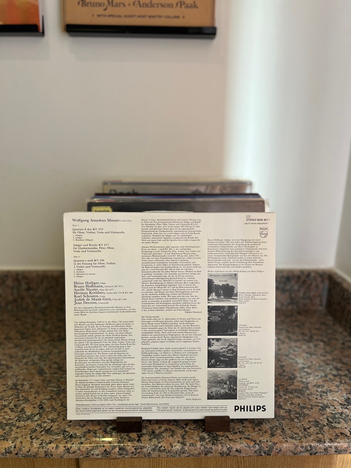 Back for Oboenquartett KV 370 / Adagio und Rondo KV 617 / Quintett KV 406