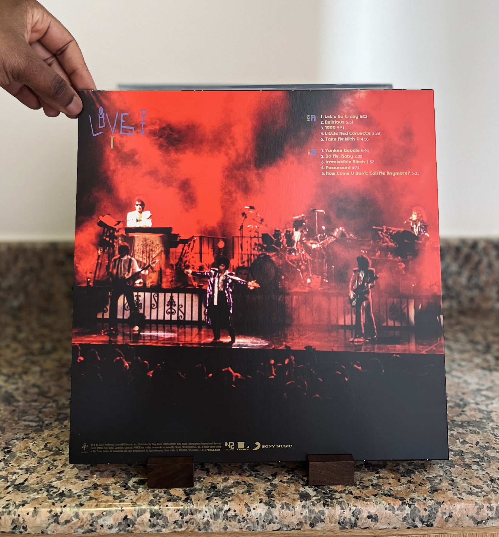 Back duplicate / side source for Prince and The Revolution