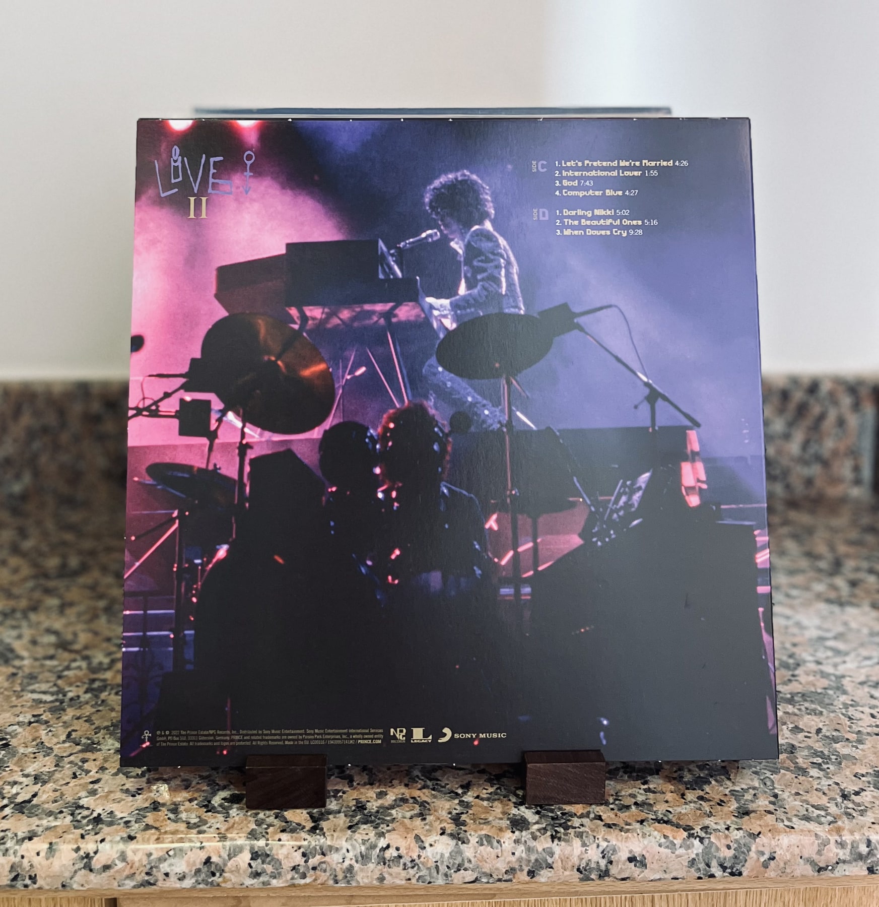 Back, side II for Prince and The Revolution