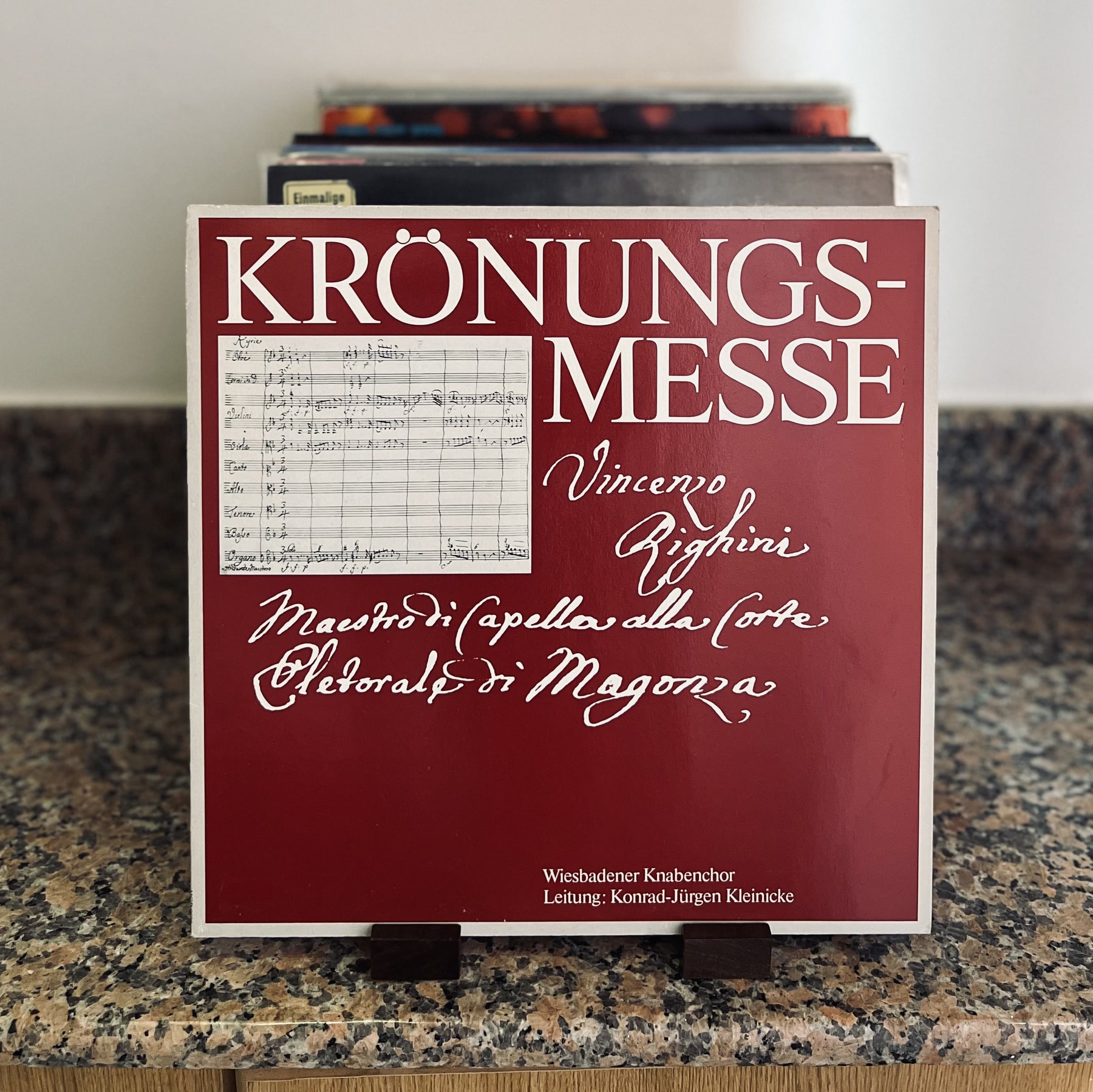 Front for Messa solenne / Krönungsmesse d-moll 1790